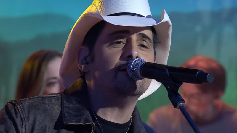 Brad Paisley at the Today Show