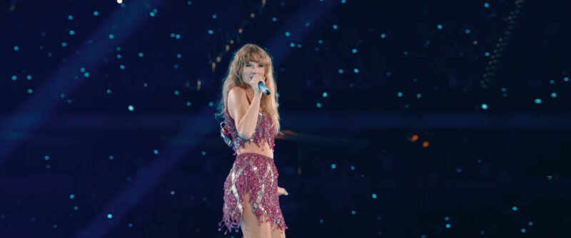 Taylor Swift Life Performance at The Eras Tour Film