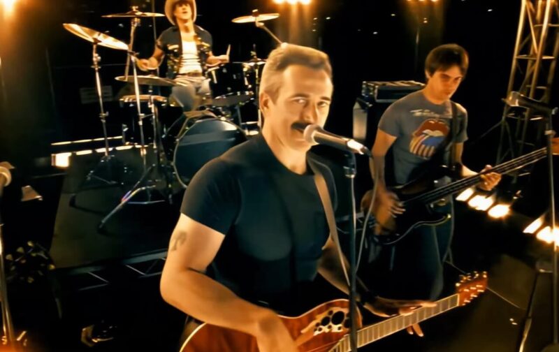 Aaron Tippin in the Music Video for the Song "People Like Us"