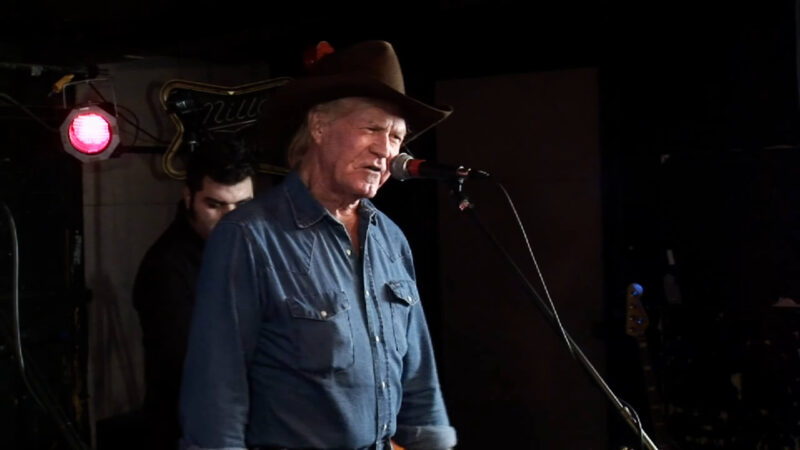 Billy Joe Shaver live at the Texas Music Cafe