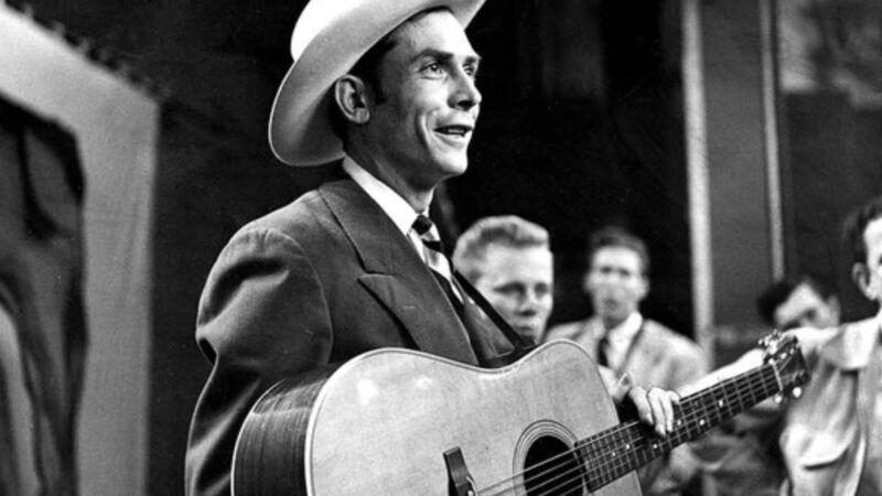 Hank Williams Photo from a Concert in 1948